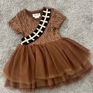 Taylor Joelle Fuzz Ball dress.  Size 3T.